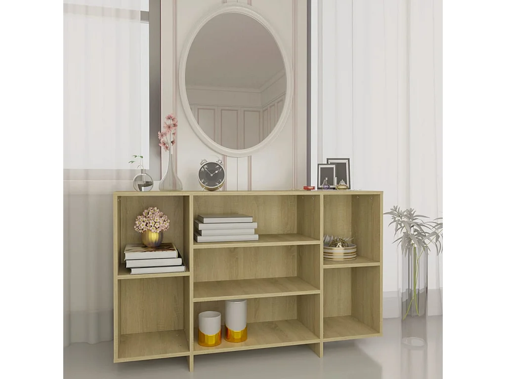 Buffet Chêne Sonoma 120x30x75