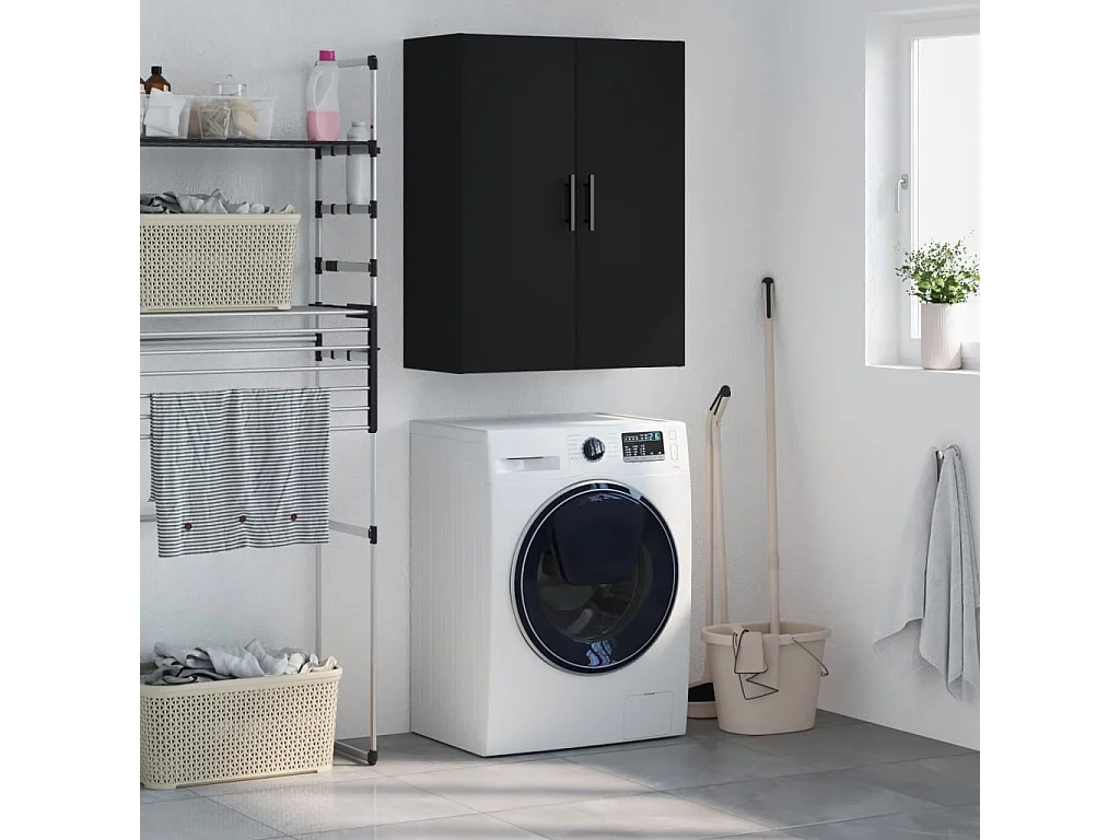 Armoire murale noir 69,5x34x90