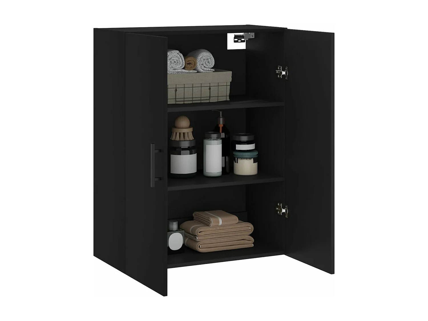 Armoire murale noir 69,5x34x90