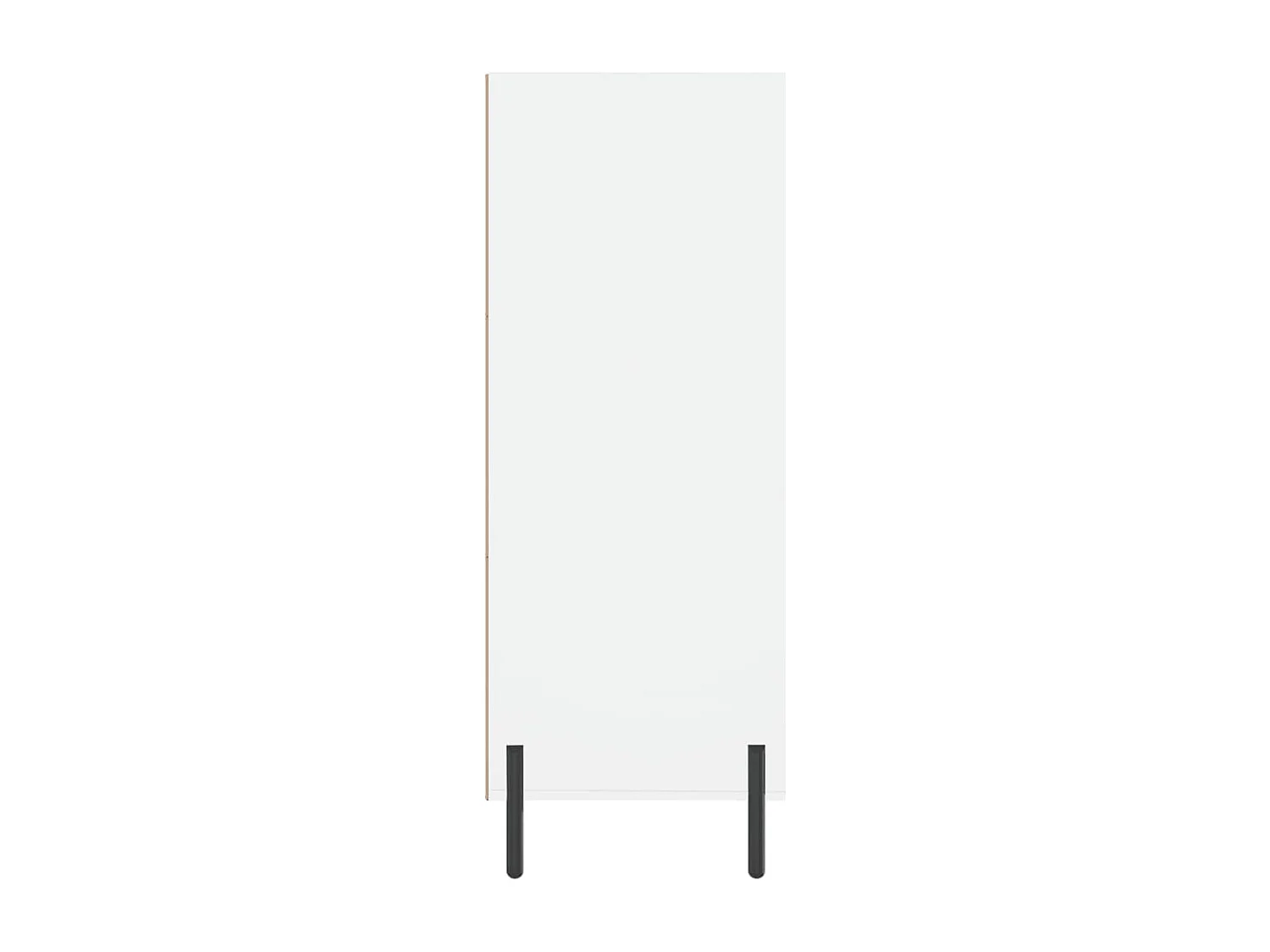 Armoire à étagères blanc 69,5x32,5x90 bois d'ingénierie