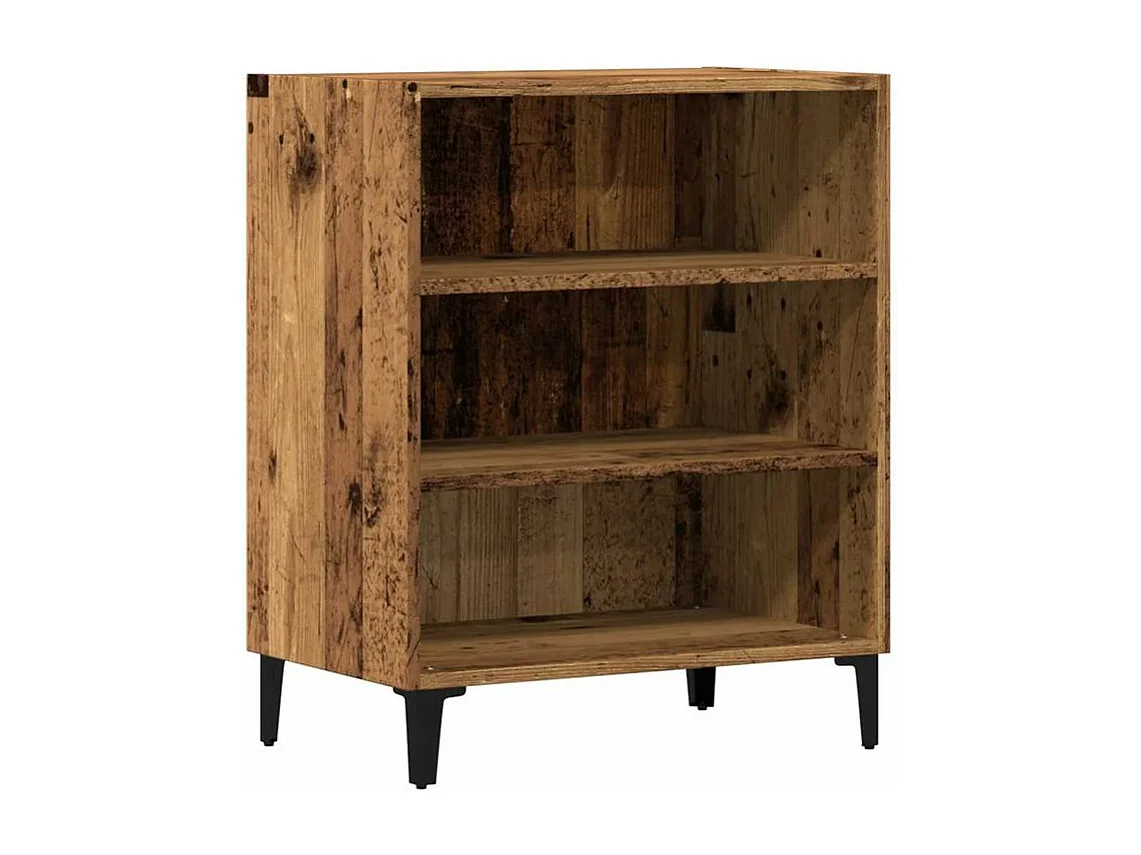 Buffet vieux bois 57x35x75 bois d'ingénierie