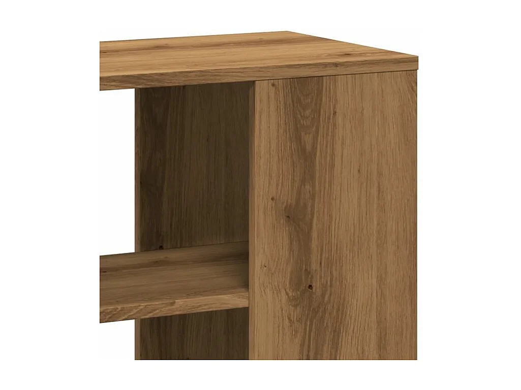 Armoire latérale chêne artisanal 60x30x50 bois d'ingénierie