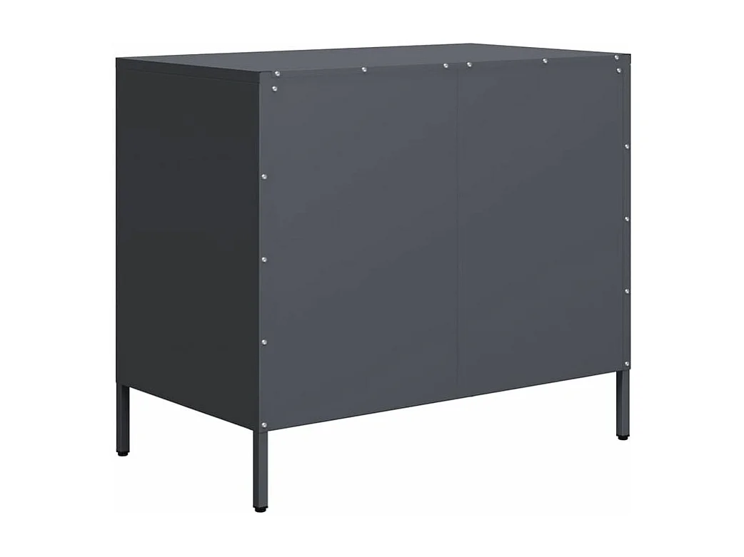 Buffet anthracite 68x39x58,5 acier laminé à froid