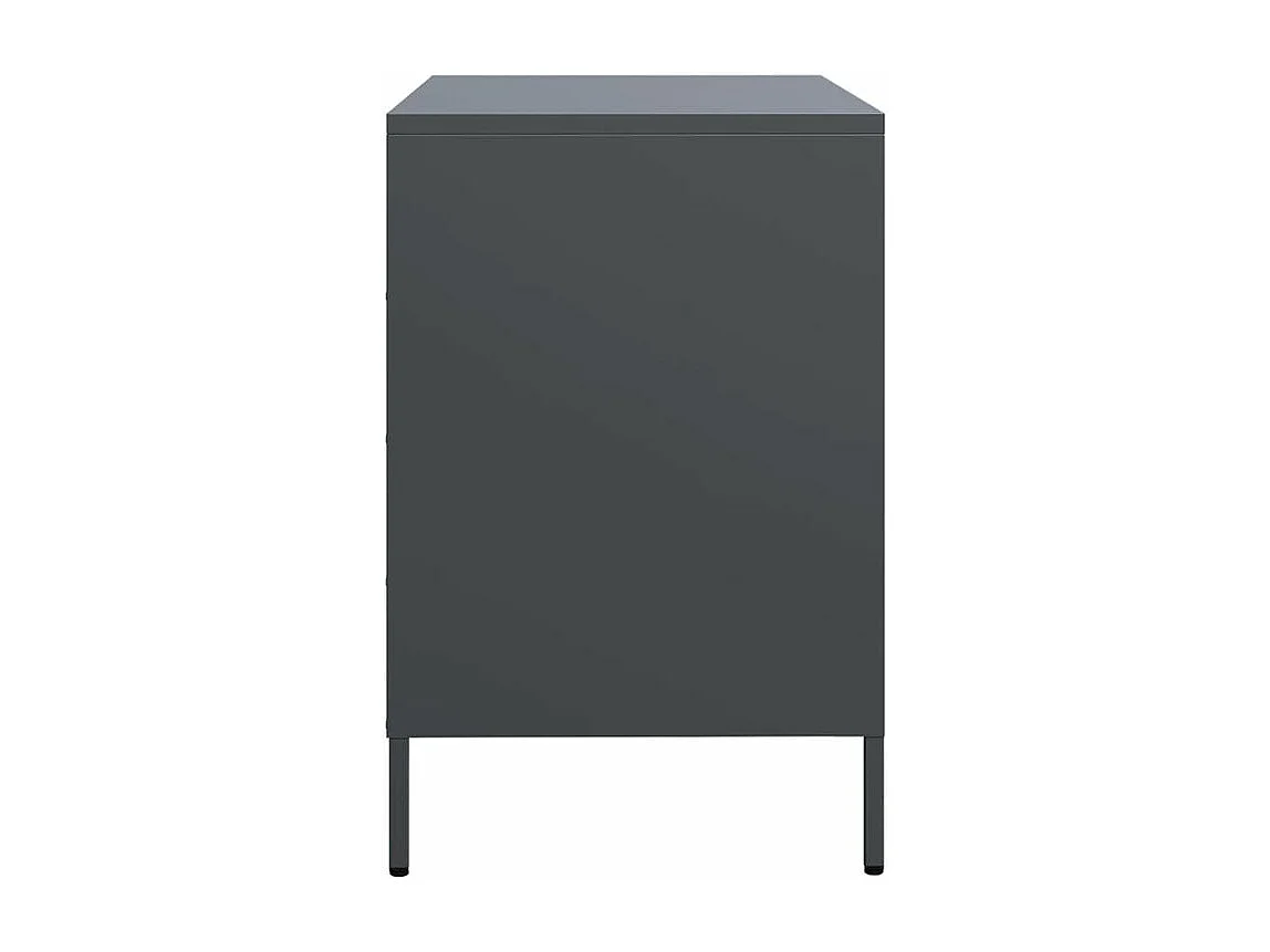 Buffet anthracite 68x39x58,5 acier laminé à froid