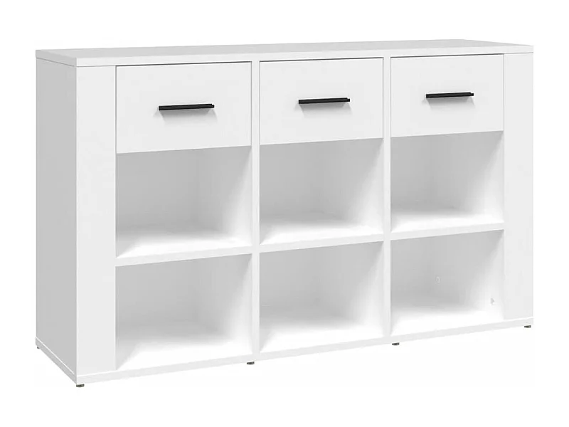 Buffet Blanc 100x30x59,5 Bois d'ingénierie