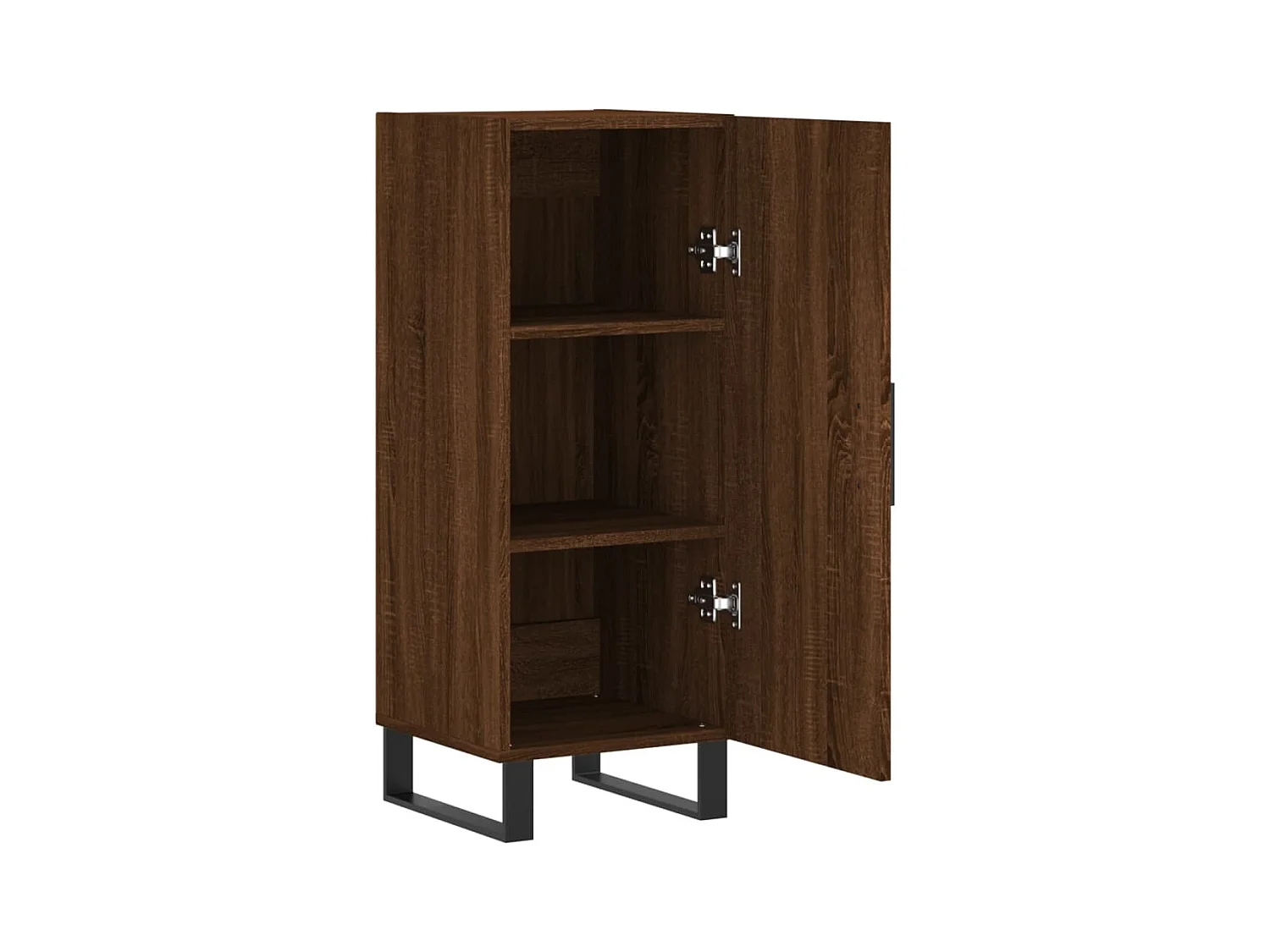 Buffet Chêne marron 34,5x34x90 Bois d'ingénierie