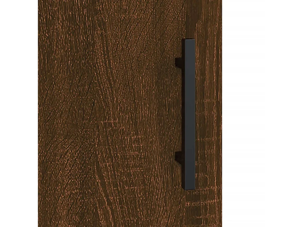 Buffet Chêne marron 34,5x34x90 Bois d'ingénierie