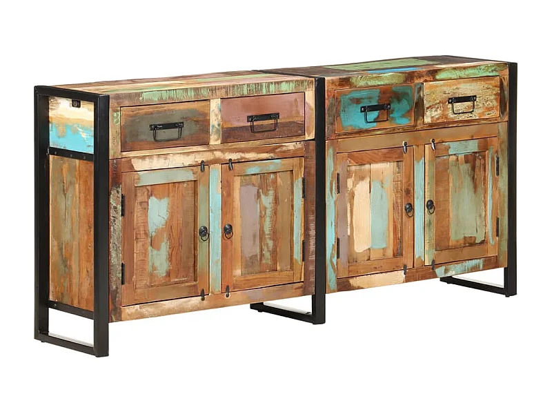 Buffet 172x35x80 Bois de récupération massif