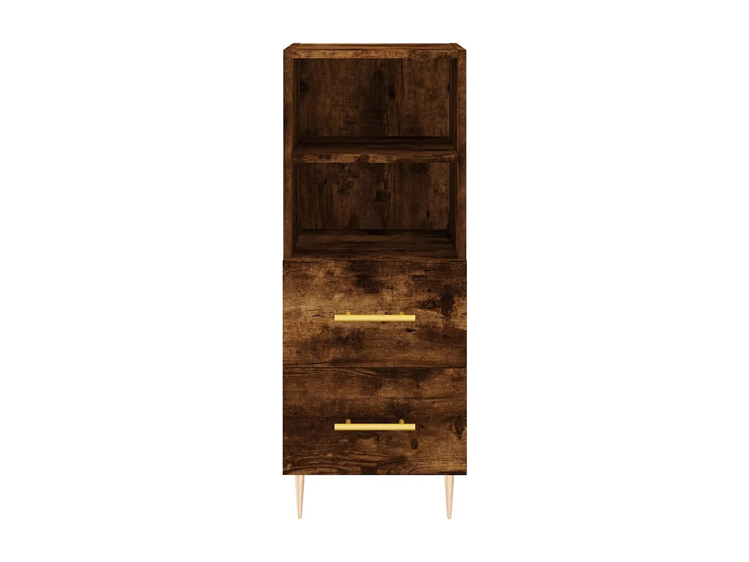 Buffet Chêne fumé 34,5x34x90 Bois d'ingénierie