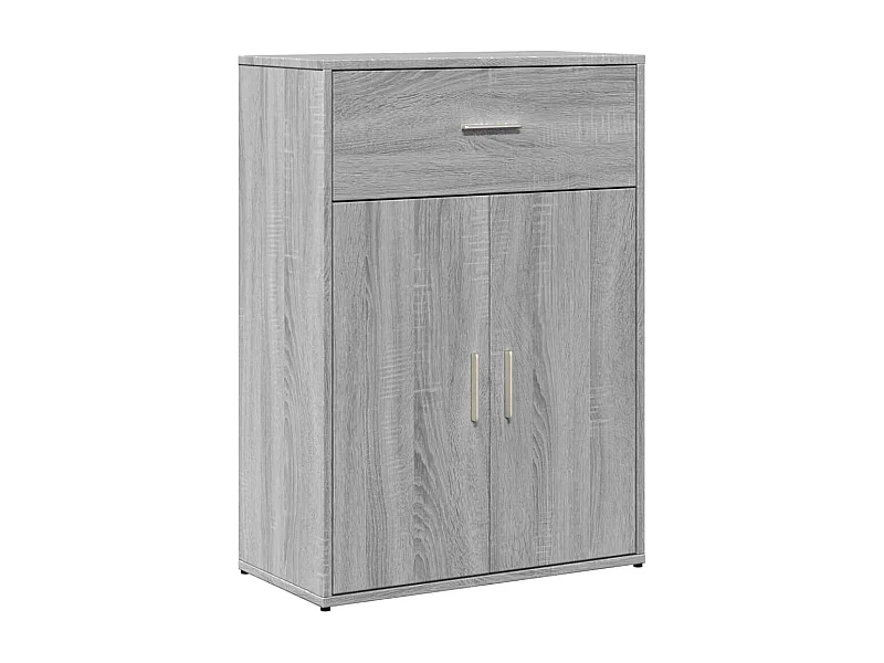 Buffet sonoma gris 60x30x84 bois d'ingénierie