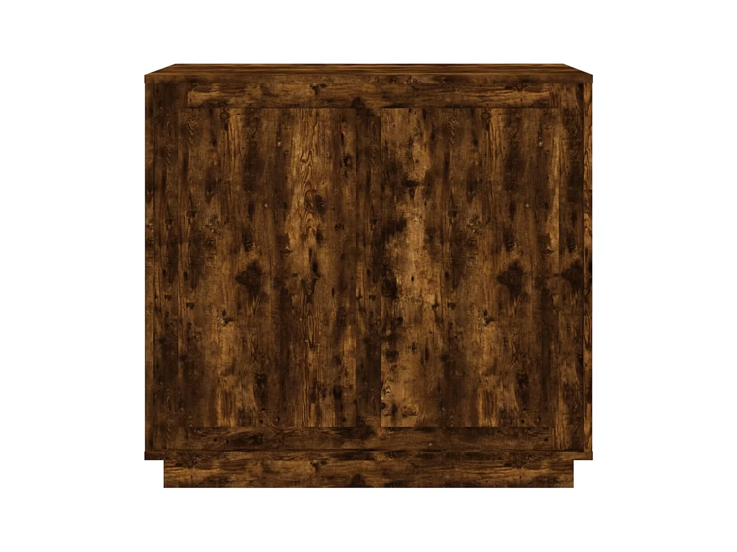 Buffet chêne fumé 80x34x75 bois d'ingénierie