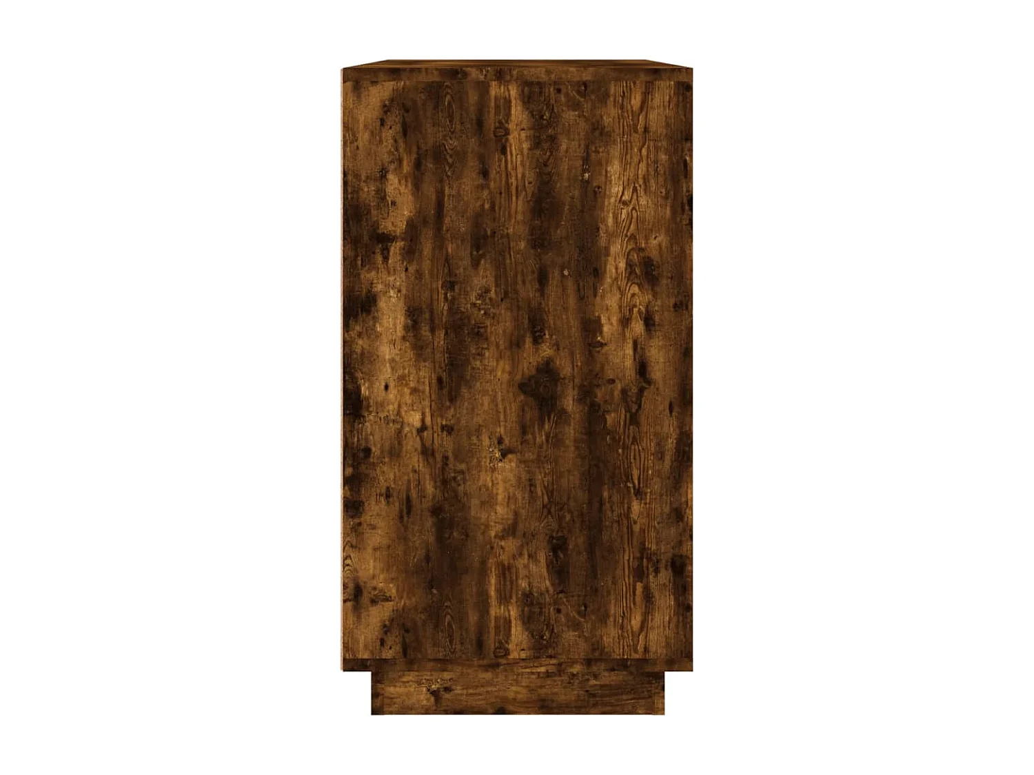 Buffet chêne fumé 80x34x75 bois d'ingénierie