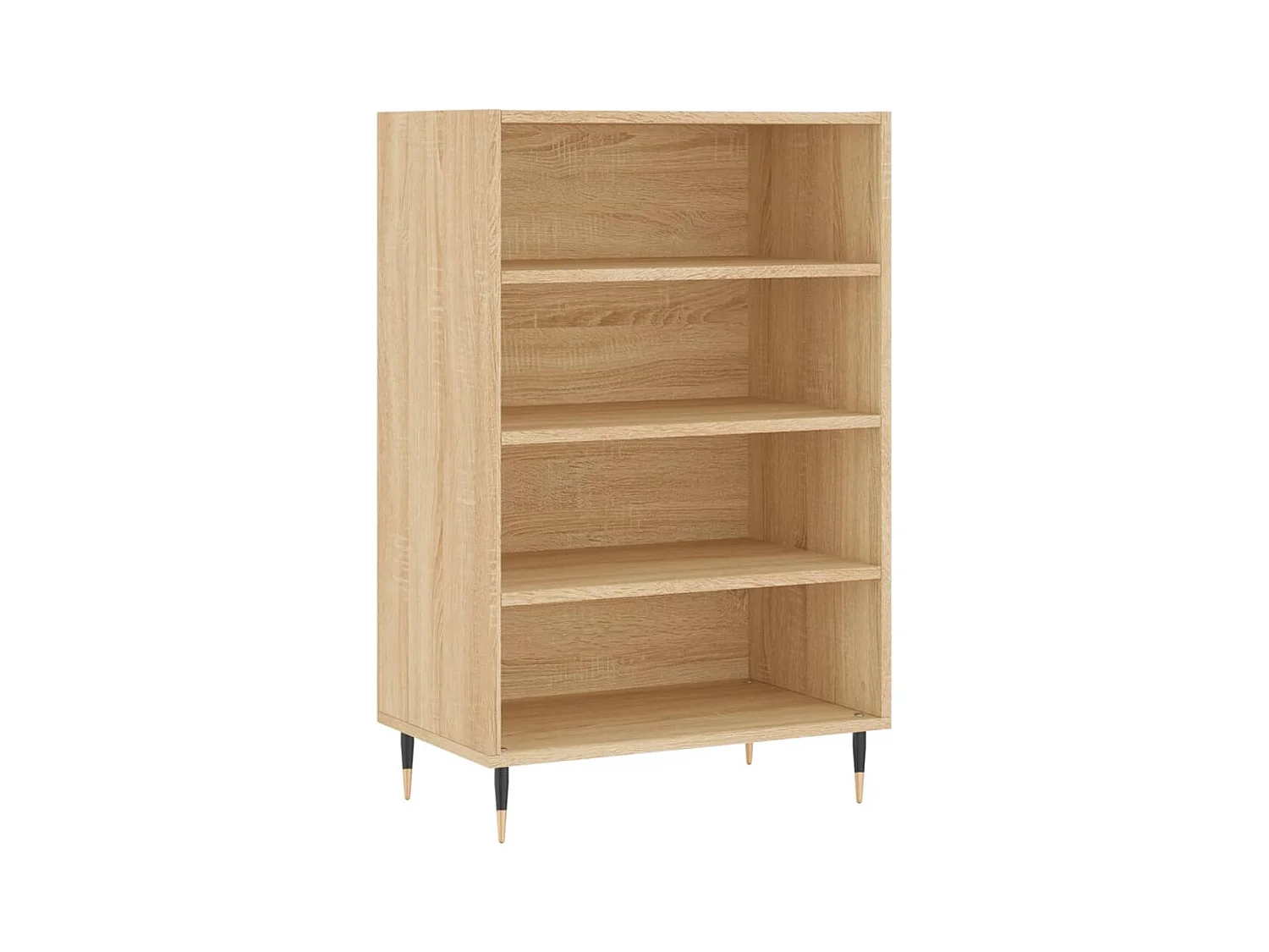 Buffet haut chêne sonoma 57x35x90 bois d'ingénierie