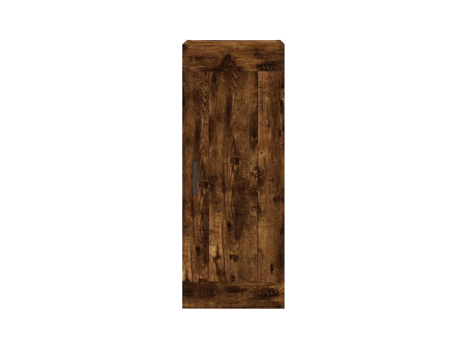 Armoire murale chêne fumé 34,5x34x90 bois d'ingénierie