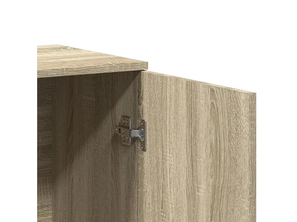 Buffets 2 pcs chêne sonoma 79x38x80 bois d'ingénierie