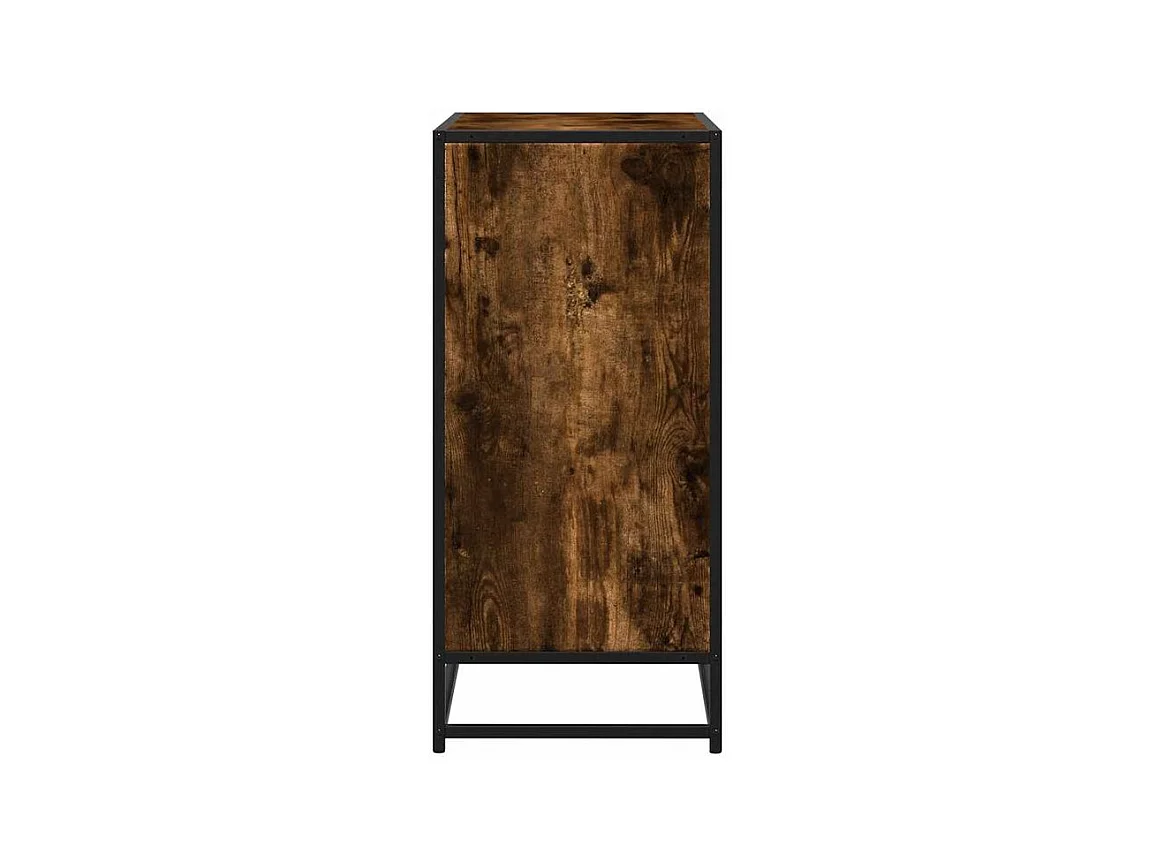 Buffet chêne fumé 68x35x76 bois d'ingénierie