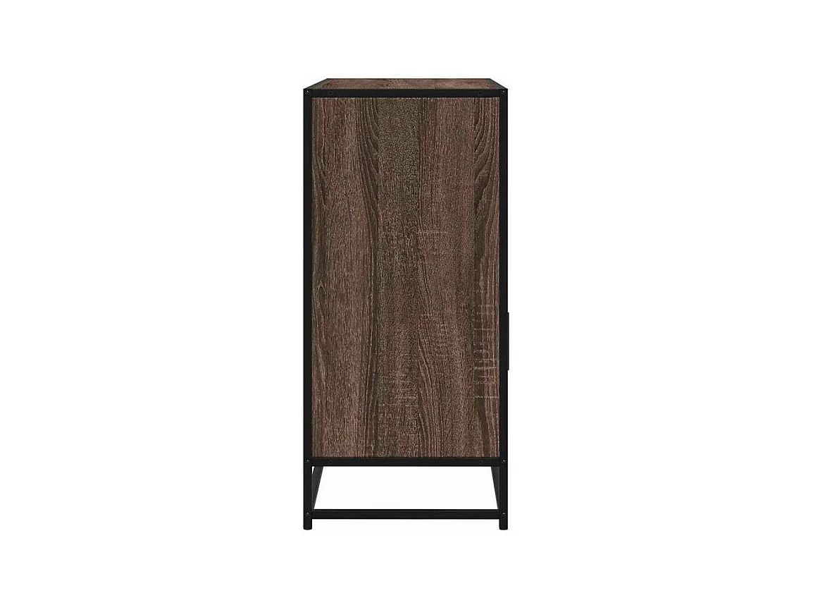Buffet chêne marron 100x35x76 bois d'ingénierie