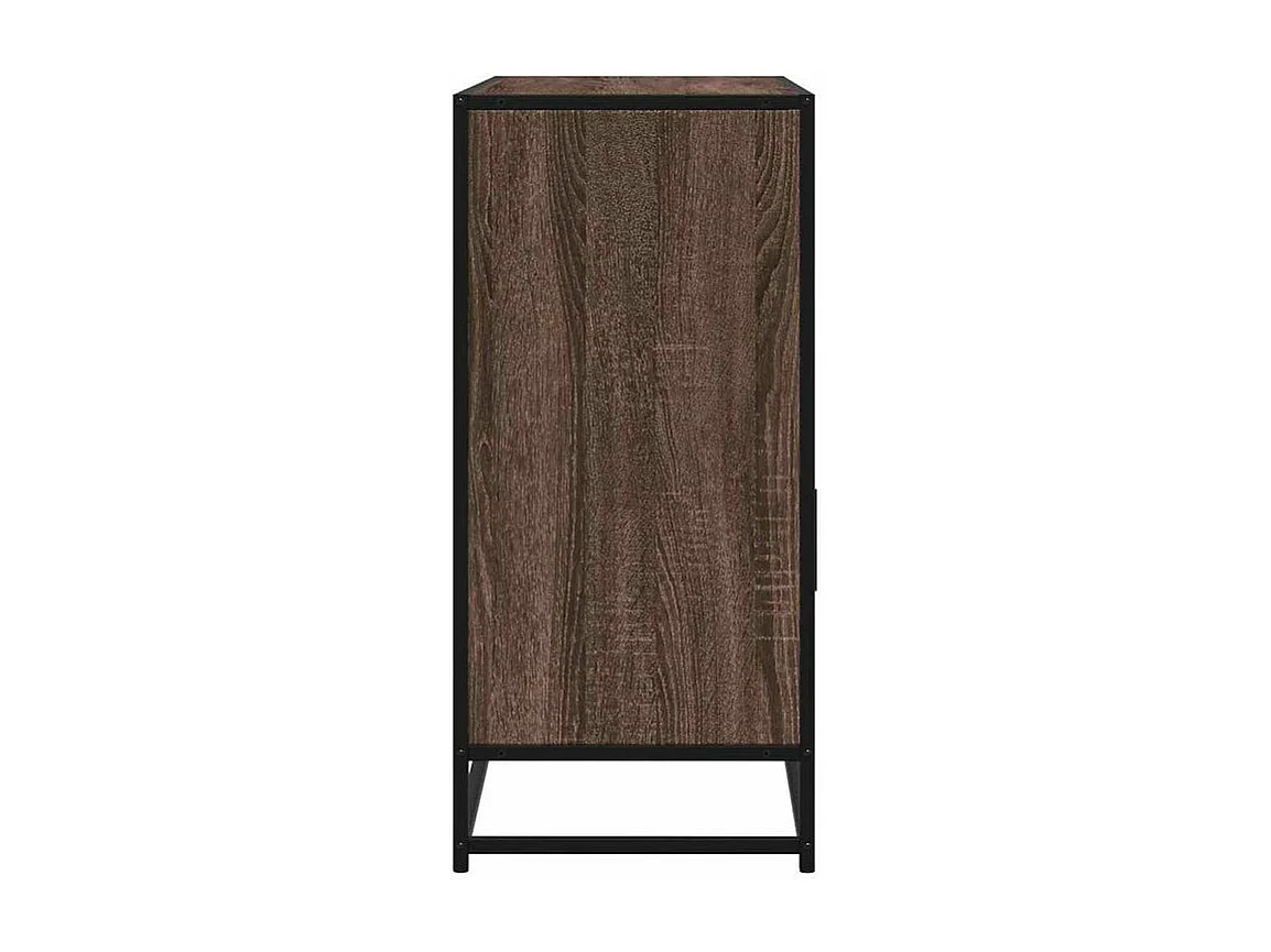 Buffet chêne marron 100x35x76 bois d'ingénierie