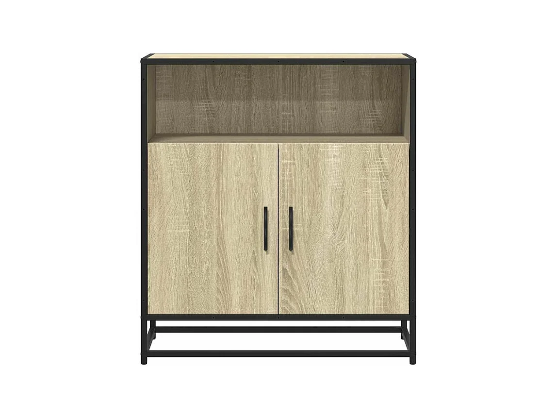 Buffet chêne sonoma 68x35x76 bois d'ingénierie