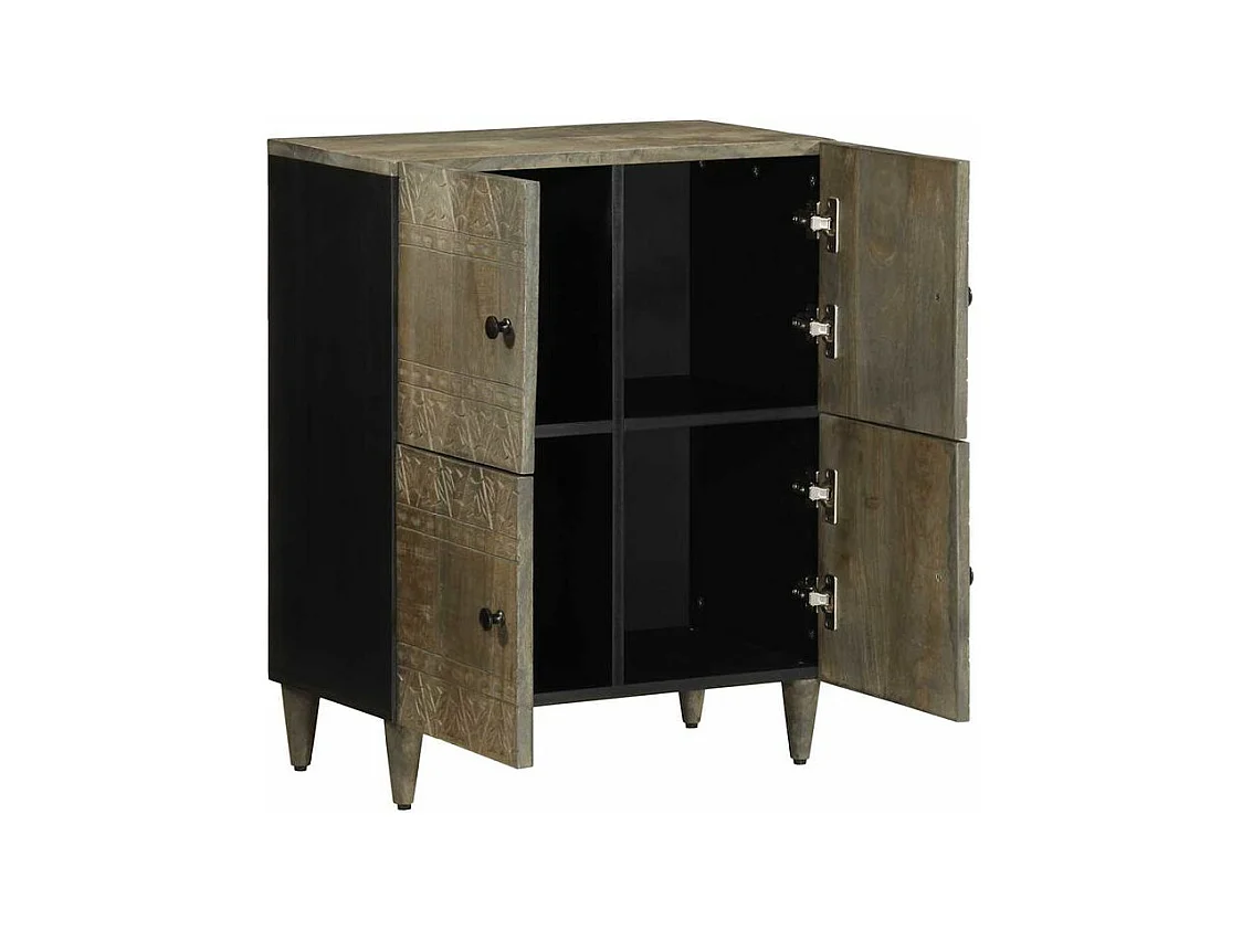 Buffet 60x33x75 Bois massif de manguier