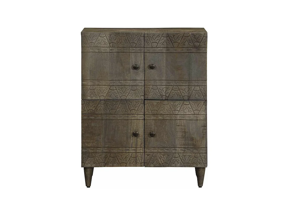 Buffet 60x33x75 Bois massif de manguier