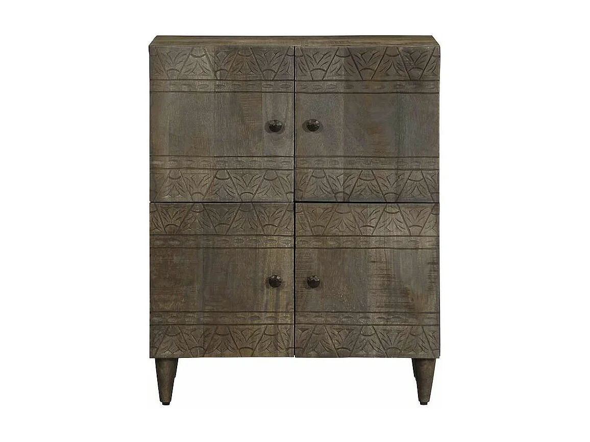 Buffet 60x33x75 Bois massif de manguier