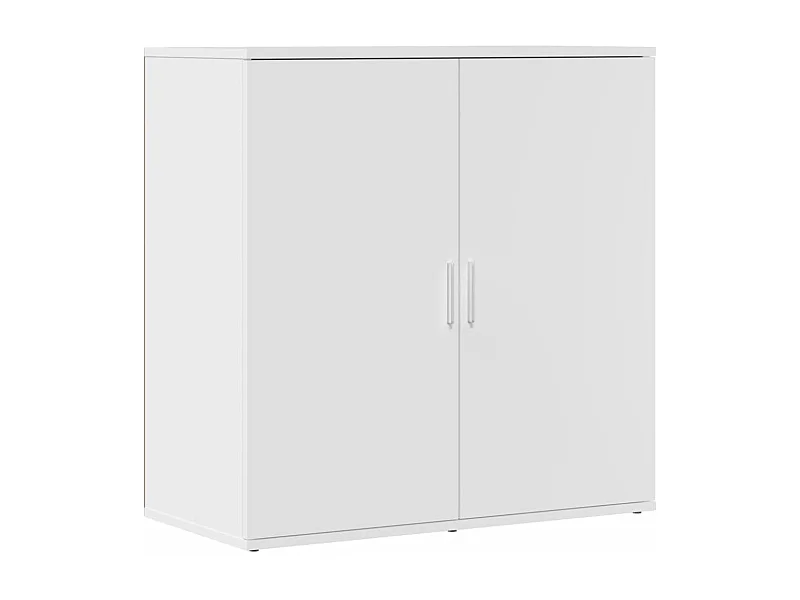 Buffet blanc 79x38x80 bois d’ingénierie