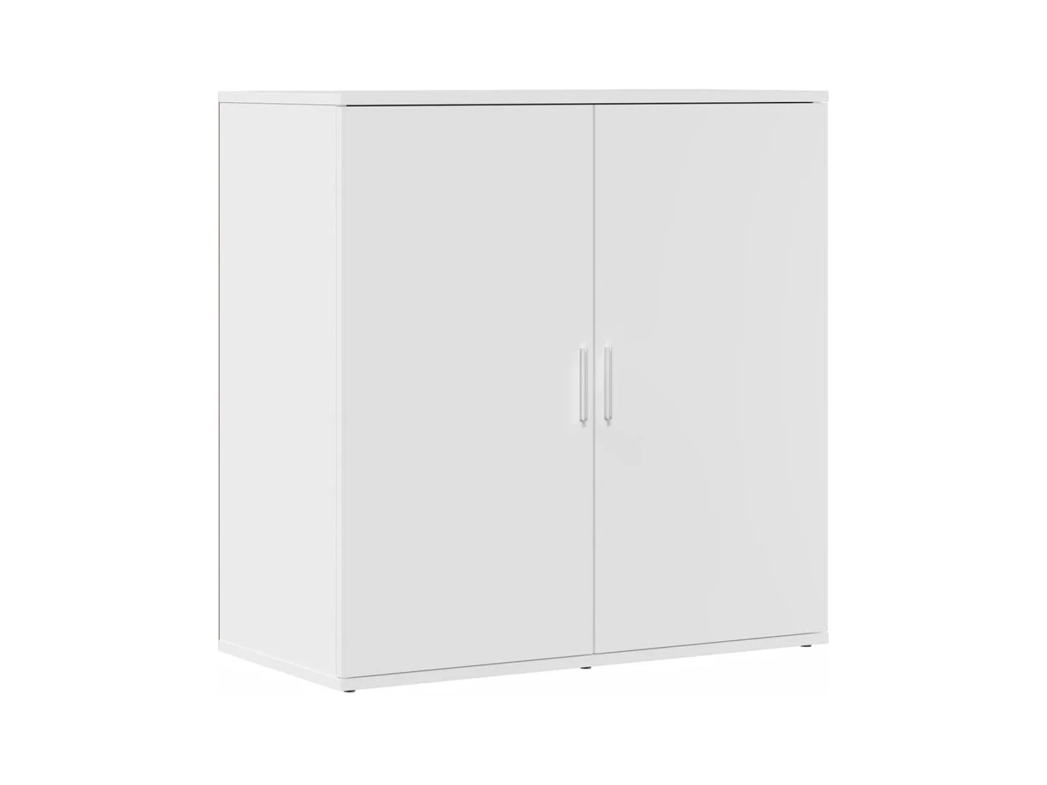 Buffet blanc 79x38x80 bois d’ingénierie