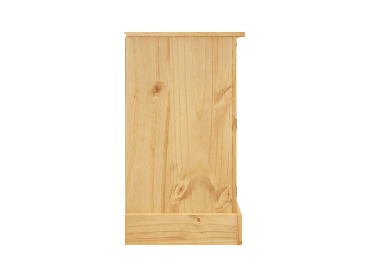 Buffet Corona marron 112x43x78 bois massif pin mexicain