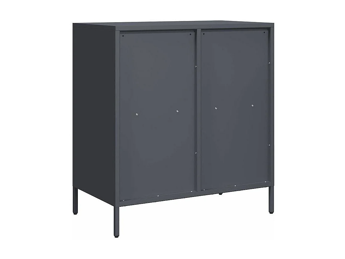 Buffet anthracite 68x39x73,5 acier laminé à froid