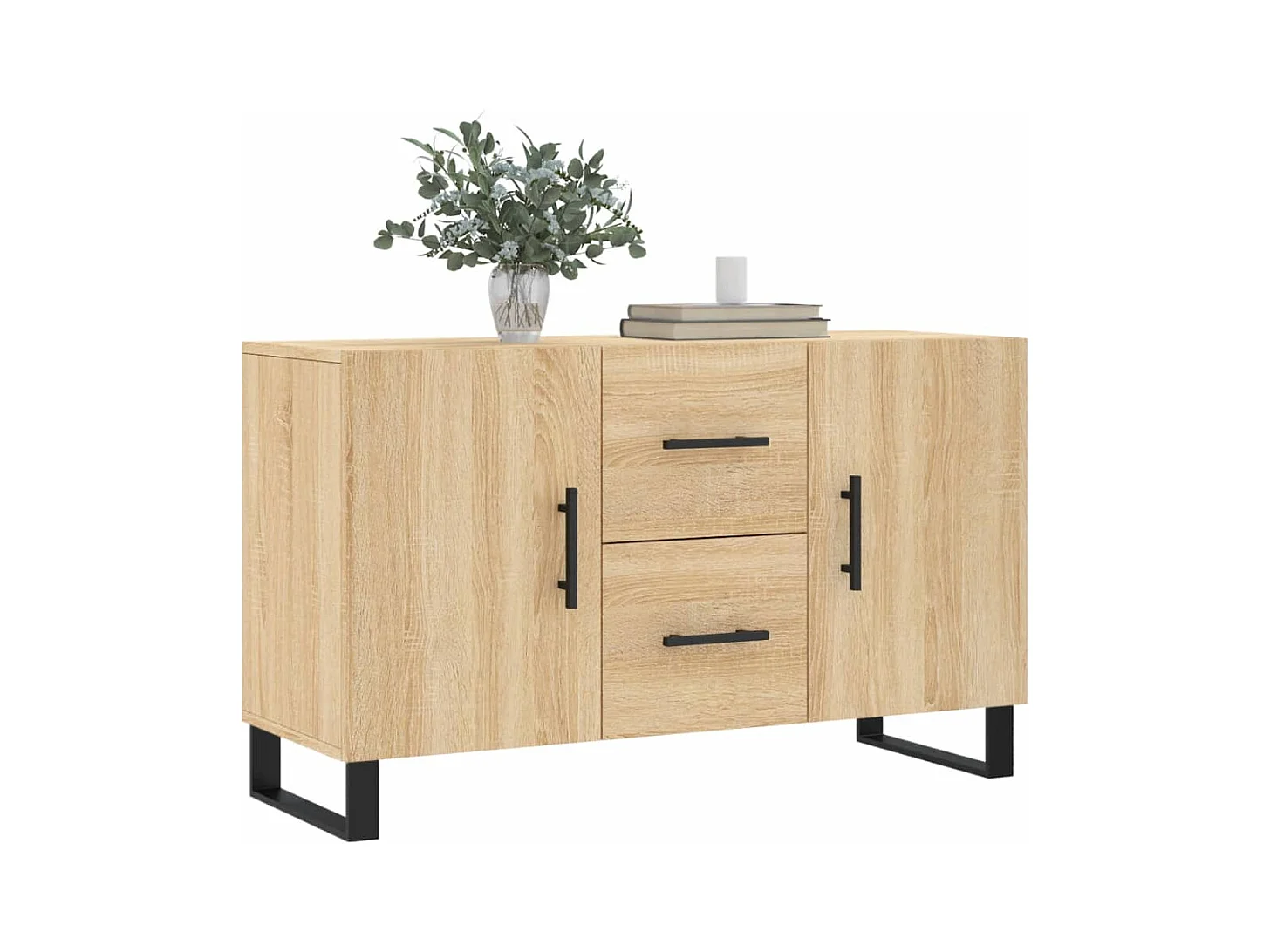 Buffet chêne sonoma 100x36x60 bois d'ingénierie