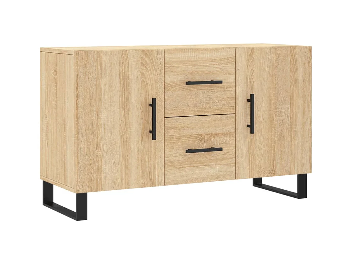 Buffet chêne sonoma 100x36x60 bois d'ingénierie