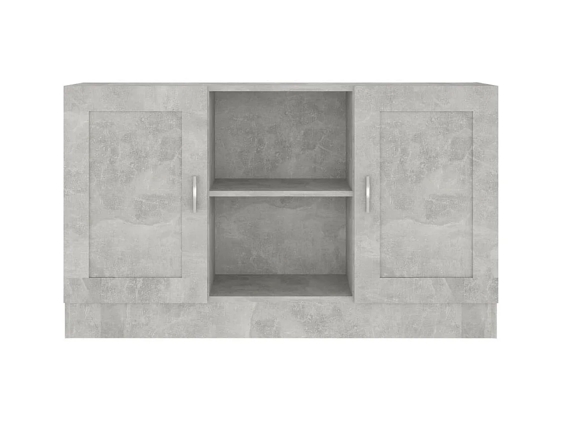 Buffet Gris béton 120x30,5x70