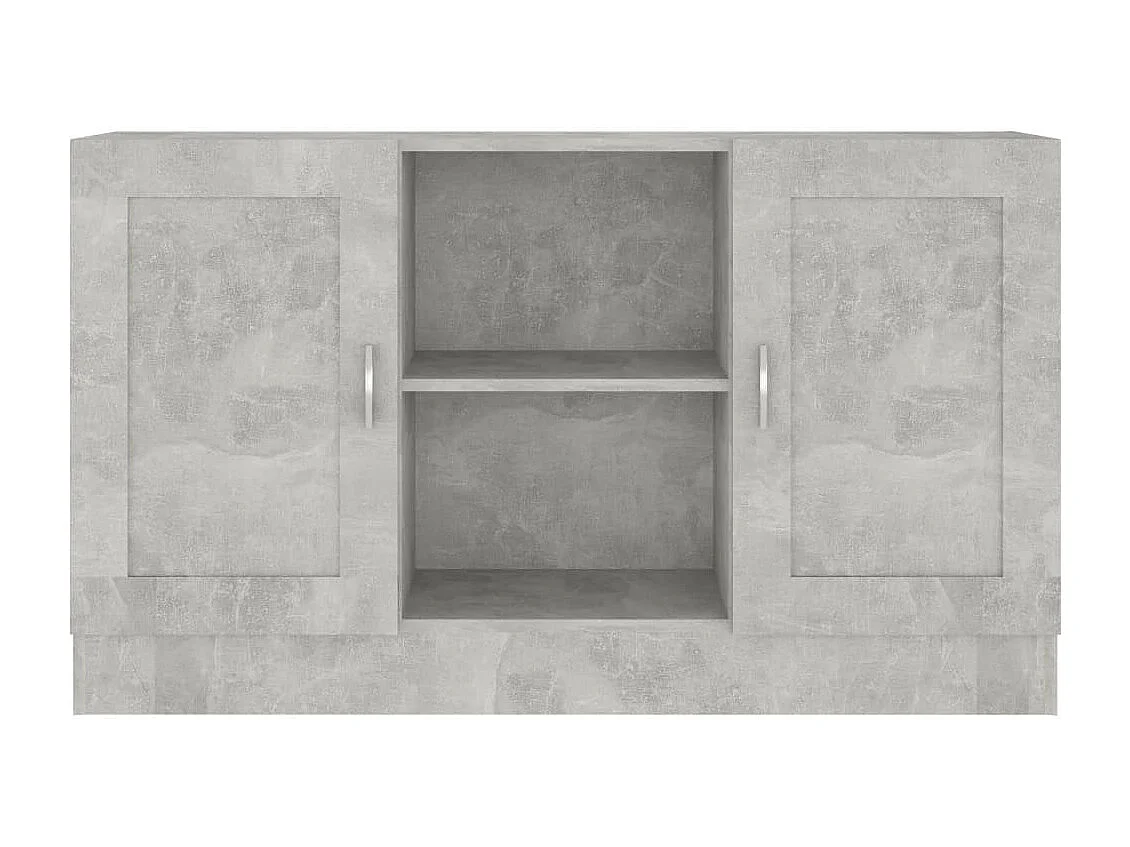 Buffet Gris béton 120x30,5x70