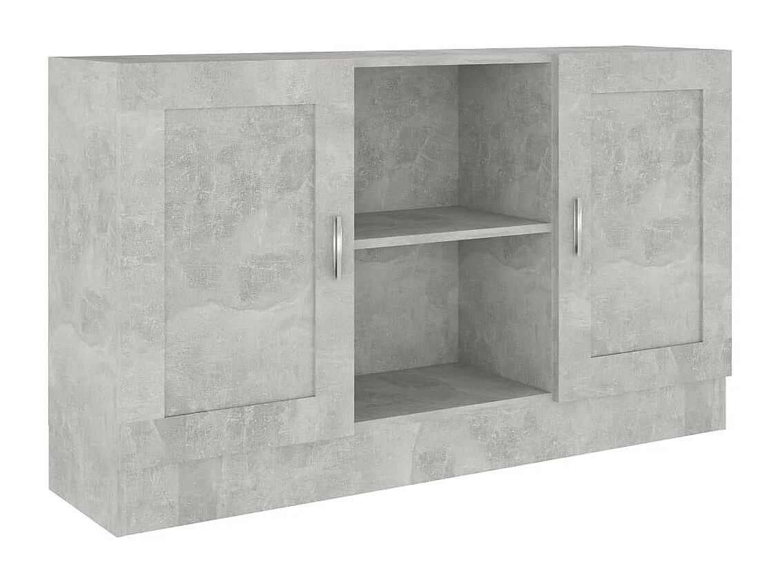 Buffet Gris béton 120x30,5x70