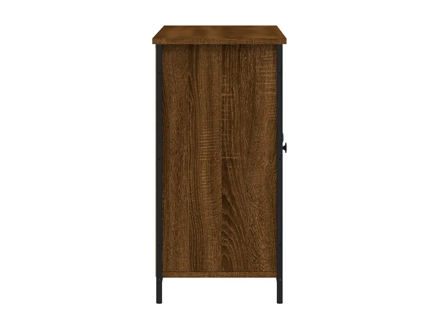 Buffet chêne marron 100x35x70 bois d'ingénierie