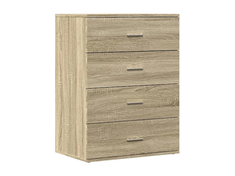 Buffet chêne sonoma 60x39x80 bois d'ingénierie