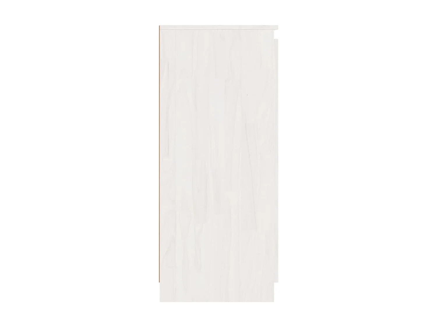 Armoires latérales 3 pcs Blanc Bois de pin massif
