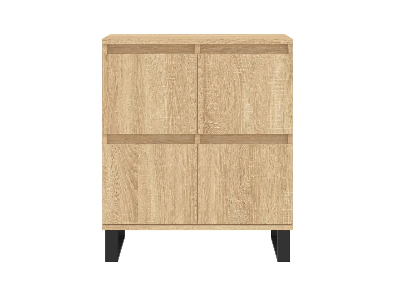 Buffets 3 pcs Chêne sonoma Bois d'ingénierie