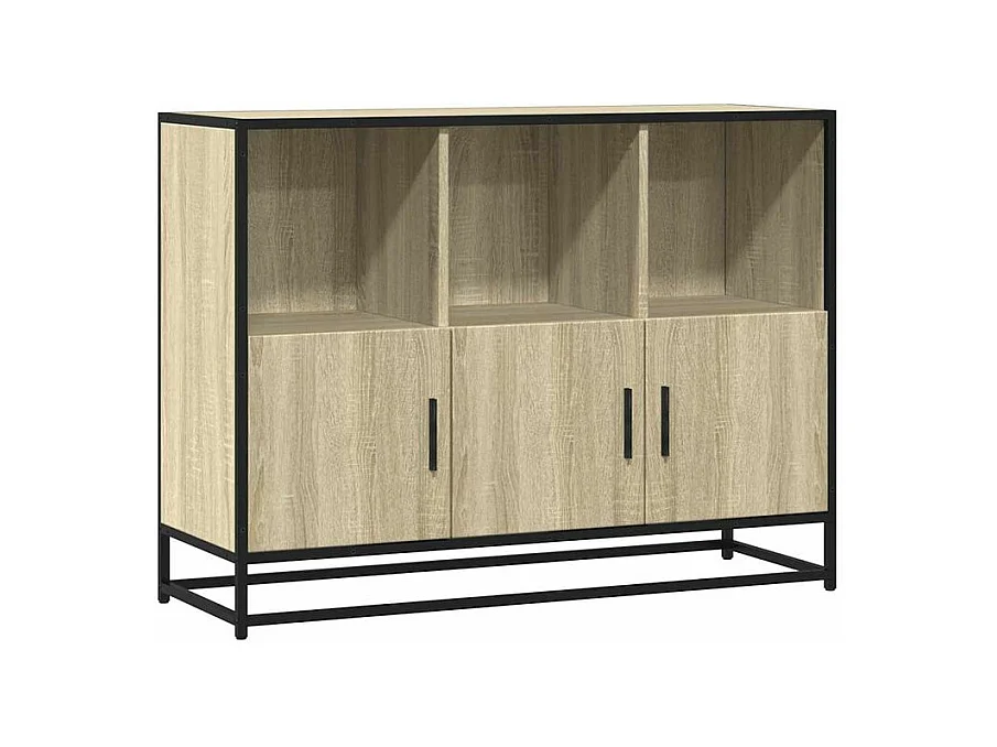 Buffet chêne sonoma 100x35x76 bois d'ingénierie