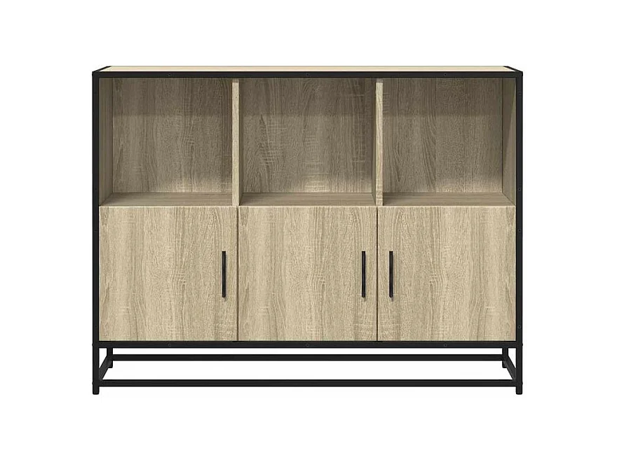 Buffet chêne sonoma 100x35x76 bois d'ingénierie