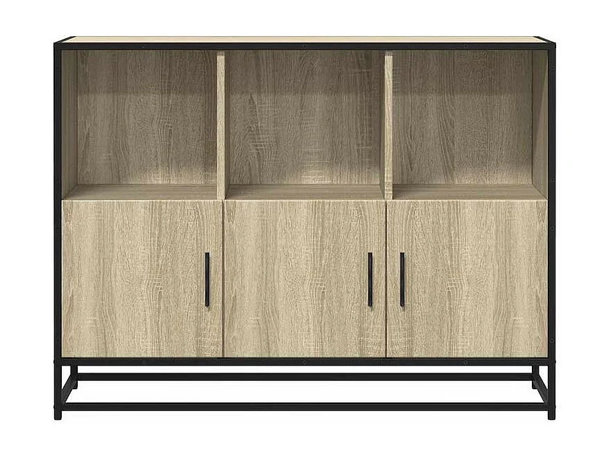 Buffet chêne sonoma 100x35x76 bois d'ingénierie