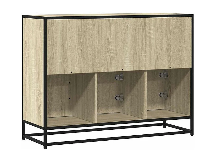 Buffet chêne sonoma 100x35x76 bois d'ingénierie