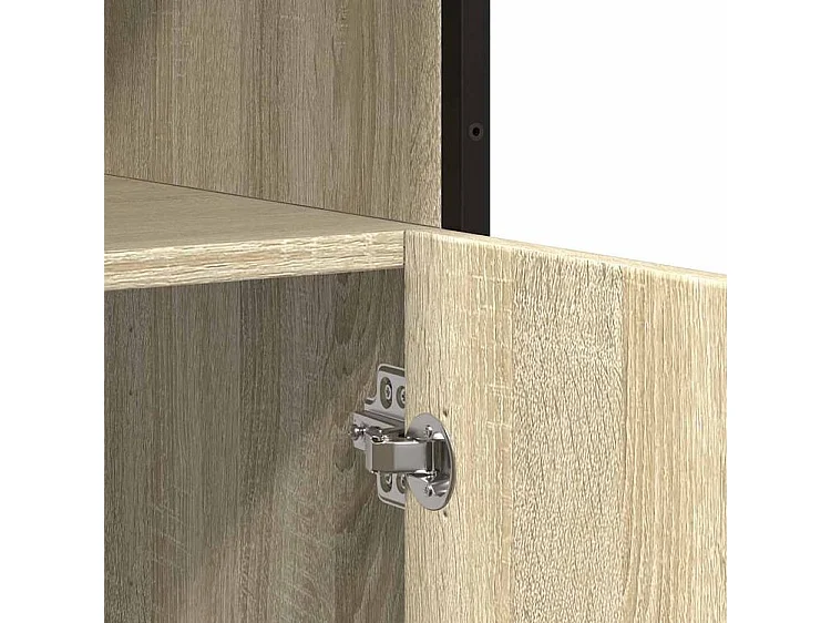 Buffet chêne sonoma 100x35x76 bois d'ingénierie