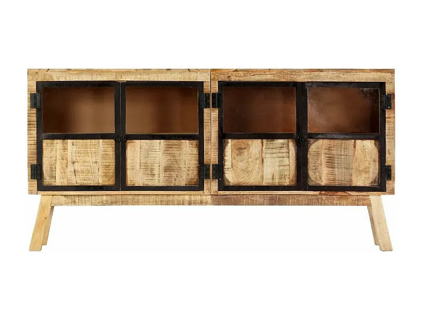 Buffet 4 portes manguier massif clair Bastia