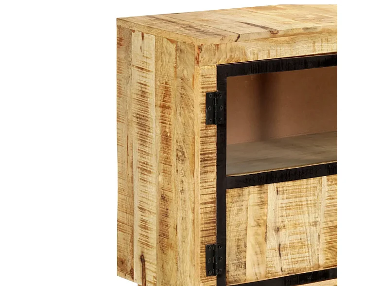 Buffet 4 portes manguier massif clair Bastia