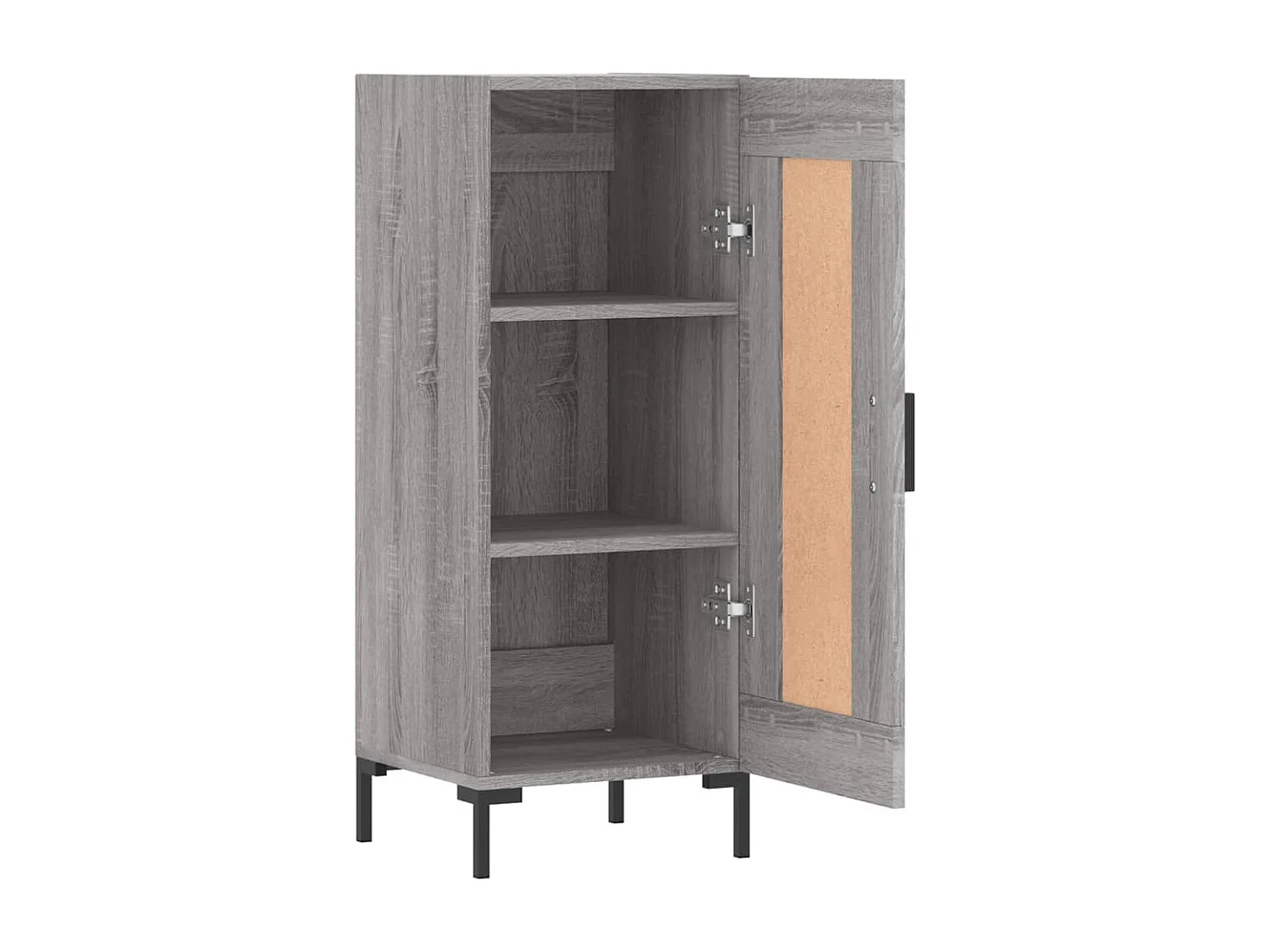 Buffet Sonoma gris 34,5x34x90 Bois d'ingénierie