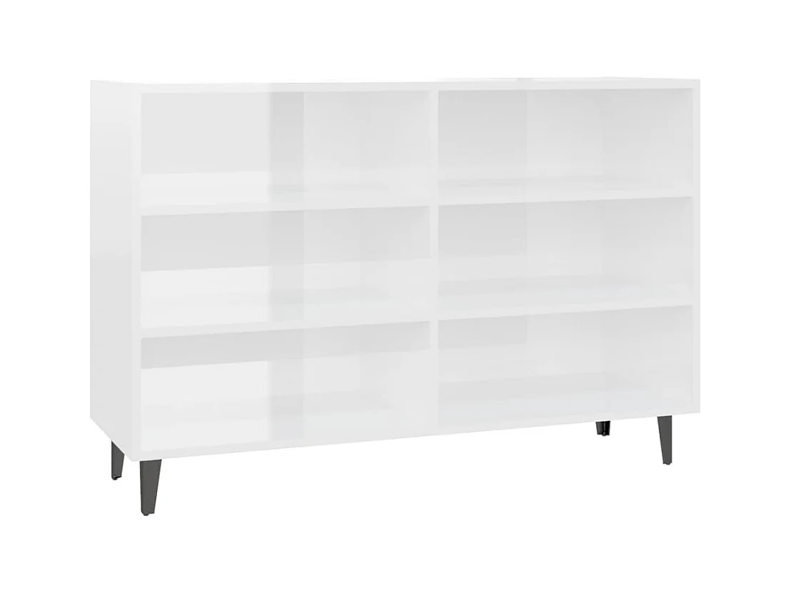 Buffet Blanc brillant 103,5x35x70 2