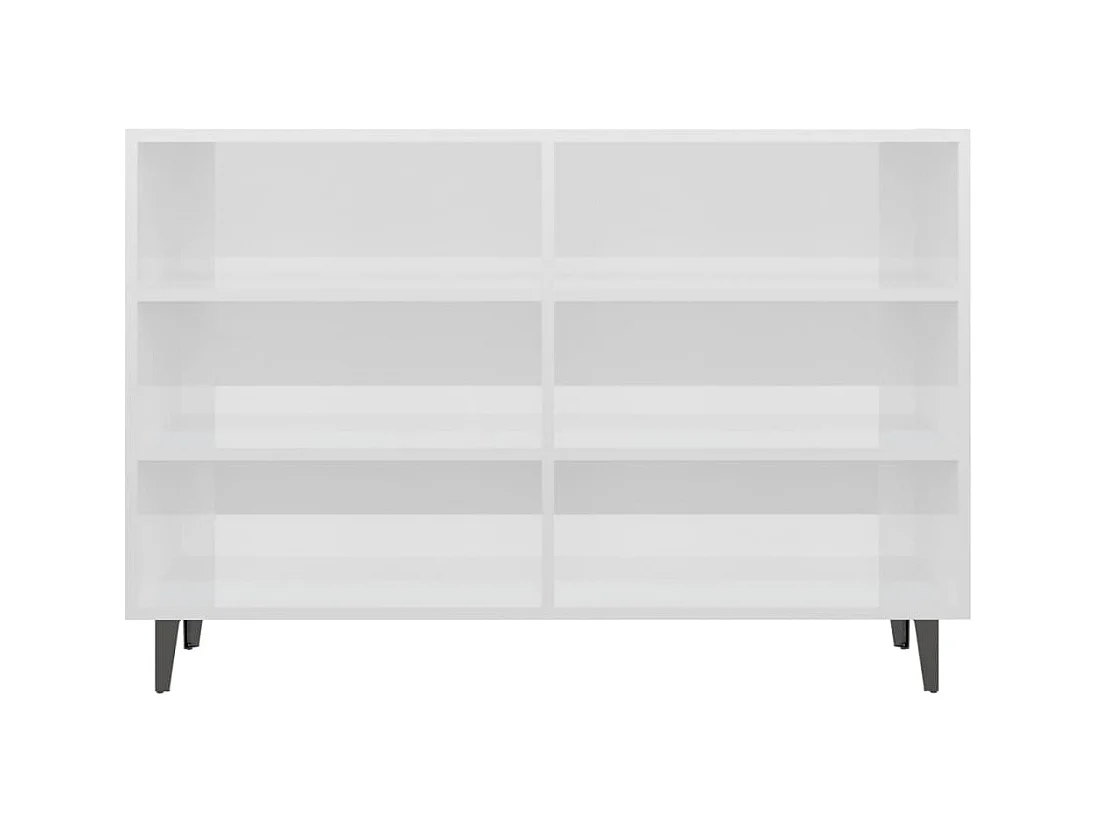 Buffet Blanc brillant 103,5x35x70 2