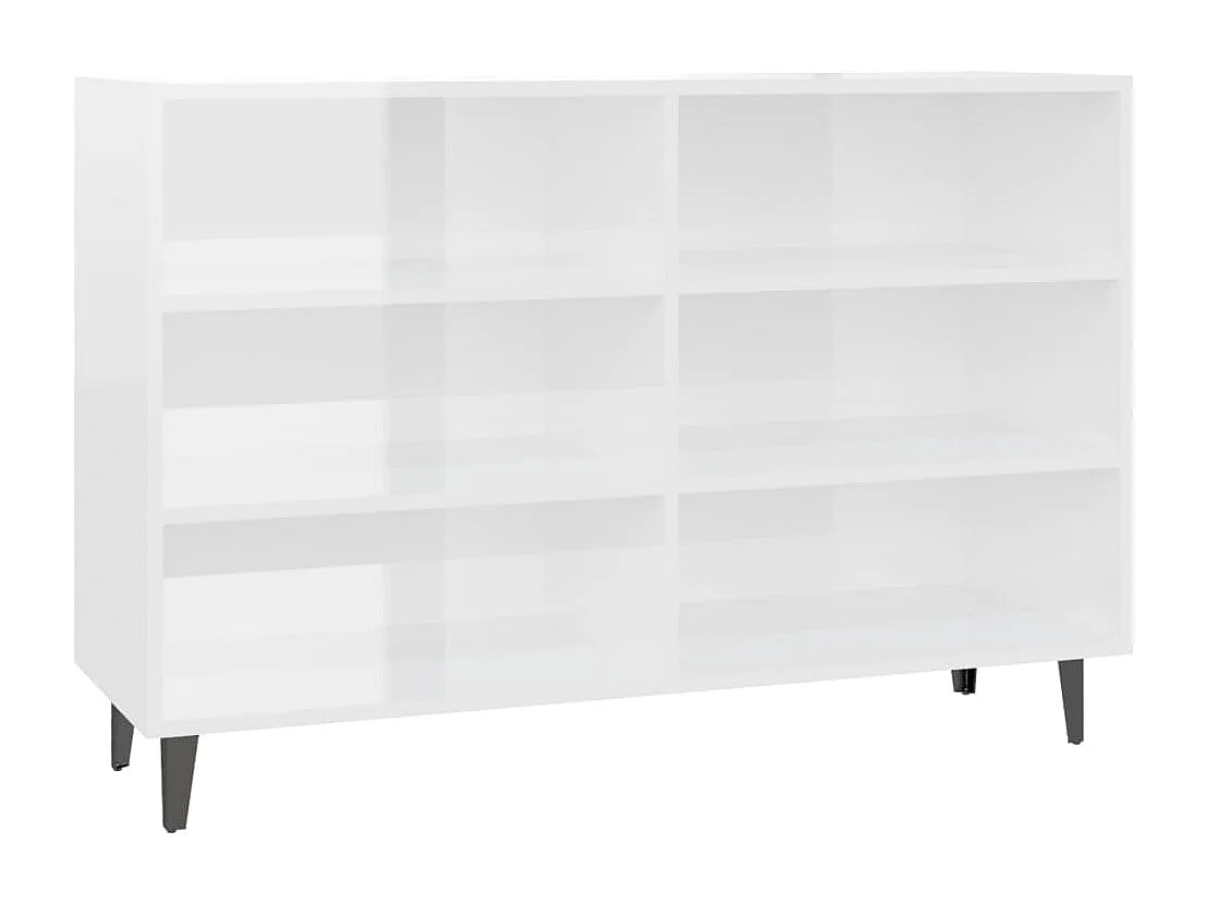 Buffet Blanc brillant 103,5x35x70 2